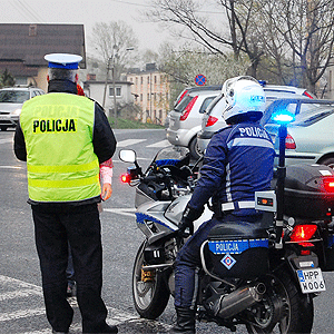 Motocyklista potrącił pieszą na przejściu w Rybniku