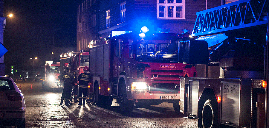 Pożary w kuchniach przy 1 Maja w Wodzisławiu