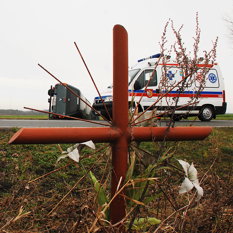 Tragedia na autostradzie - zginął gdy chciał pomóc