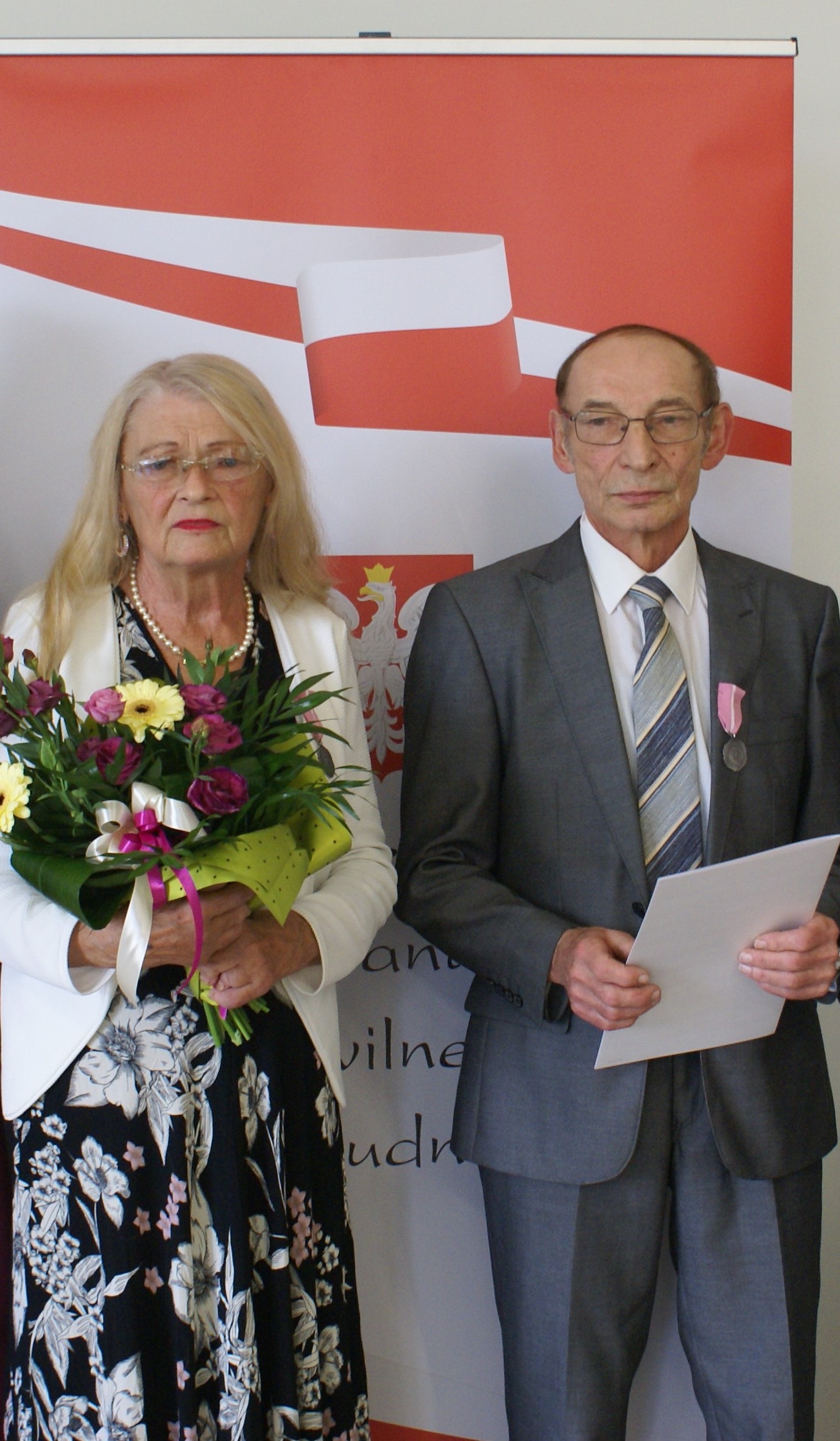 Krystyna i Piotr Kozubkowie z Ponięcic