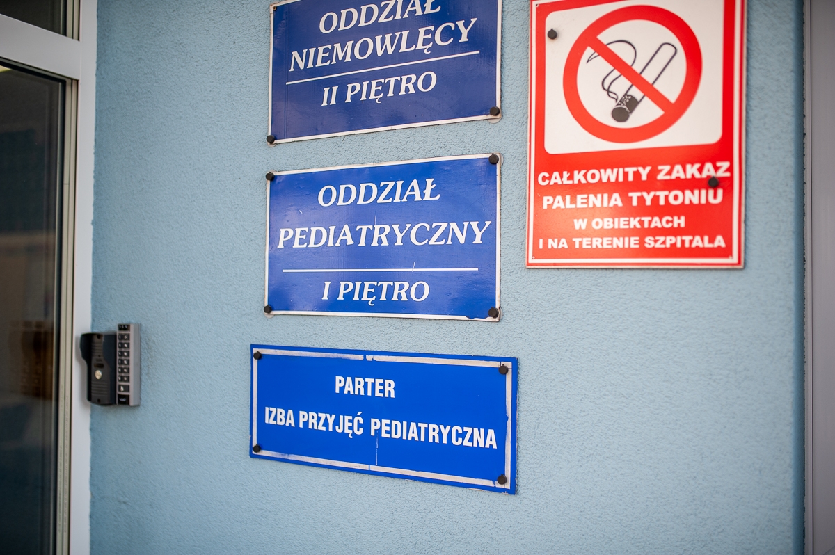 Nad oddziałem pediatrycznym wisi widmo jego zawieszenia, z powodu braku lekarzy. (fot. Zbigniew Harazim)