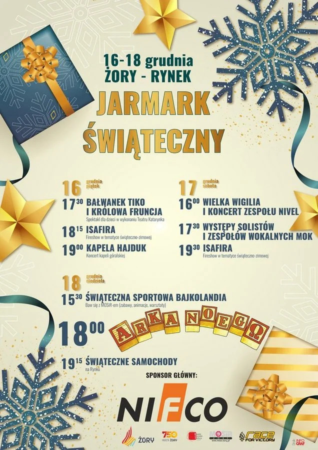 Jarmark Świąteczny w Żorach (kliknij, aby powiększyć).