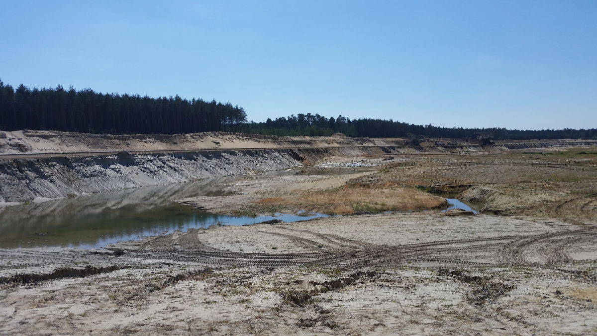 Zbiornik ma powstać w miejscu kopalni kruszyw na terenie Bierawy (fot. UM Kuźnia Raciborska)