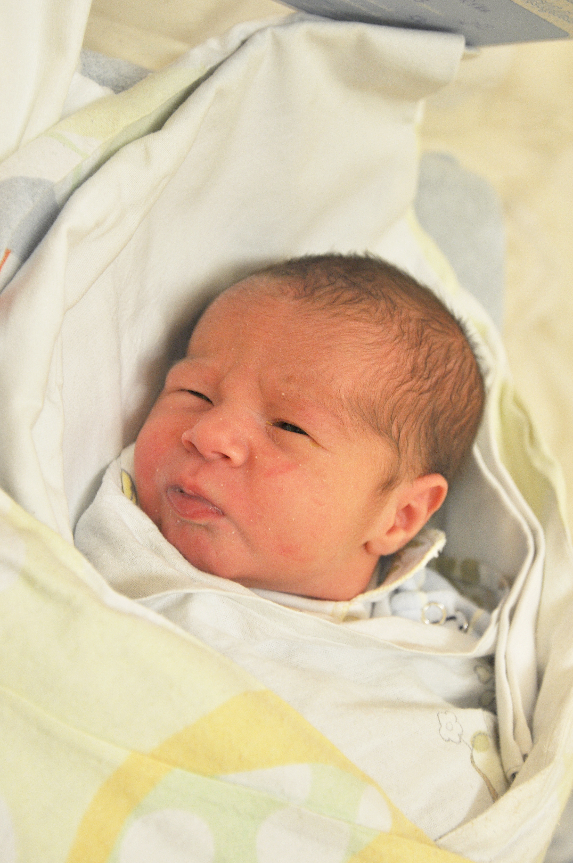 Dominik Bublyk syn Romana i Iryny przyszedł na świat 13 lutego o 2.25. Ważył 3280 g, jest nowym raciborzaninem.