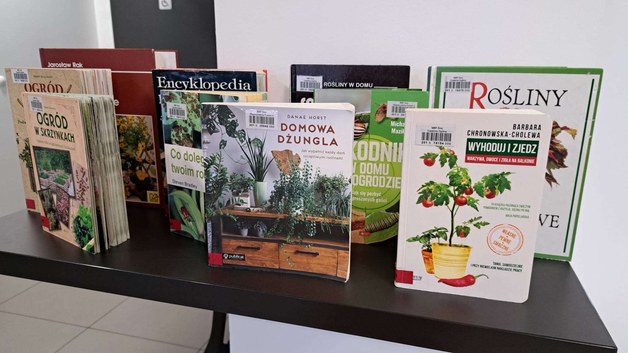 Książki o tematyce roślinnej