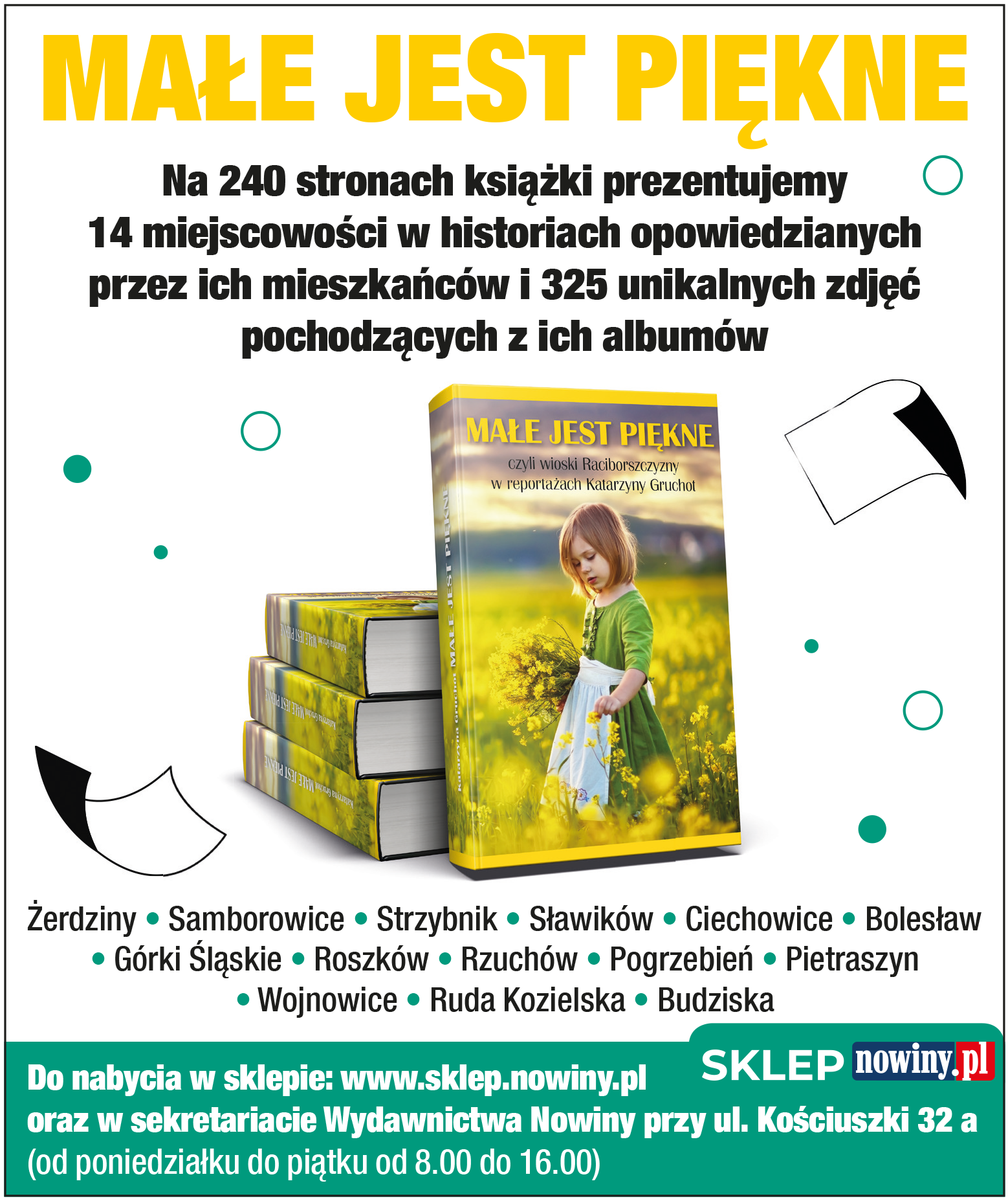 Książka Małe jest piękne jest dostępna na sklep.nowiny.pl