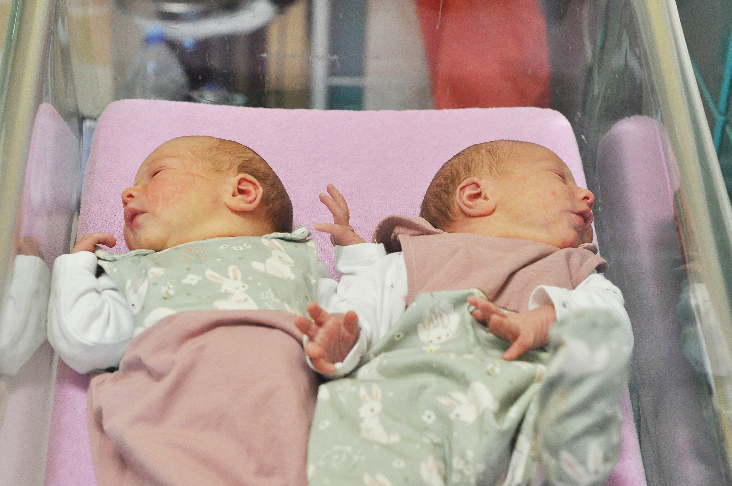 Bliźniaczki Laura i Wiktoria są córeczkami Doroty i Marcina z Czernicy. Przyszły na świat 12 lutego o 4.25 i 4.40. W domu czekają ja siostry: Milena, Tobiasz i Eliasz.