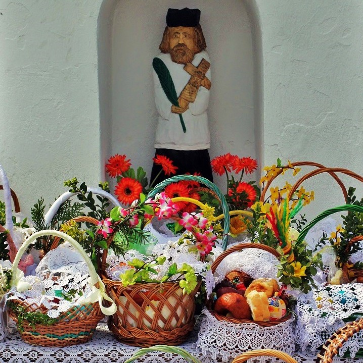Święcenie pokarmów – tradycja wciąż żywa. Fot. slaskie.travel/ R.Garstka