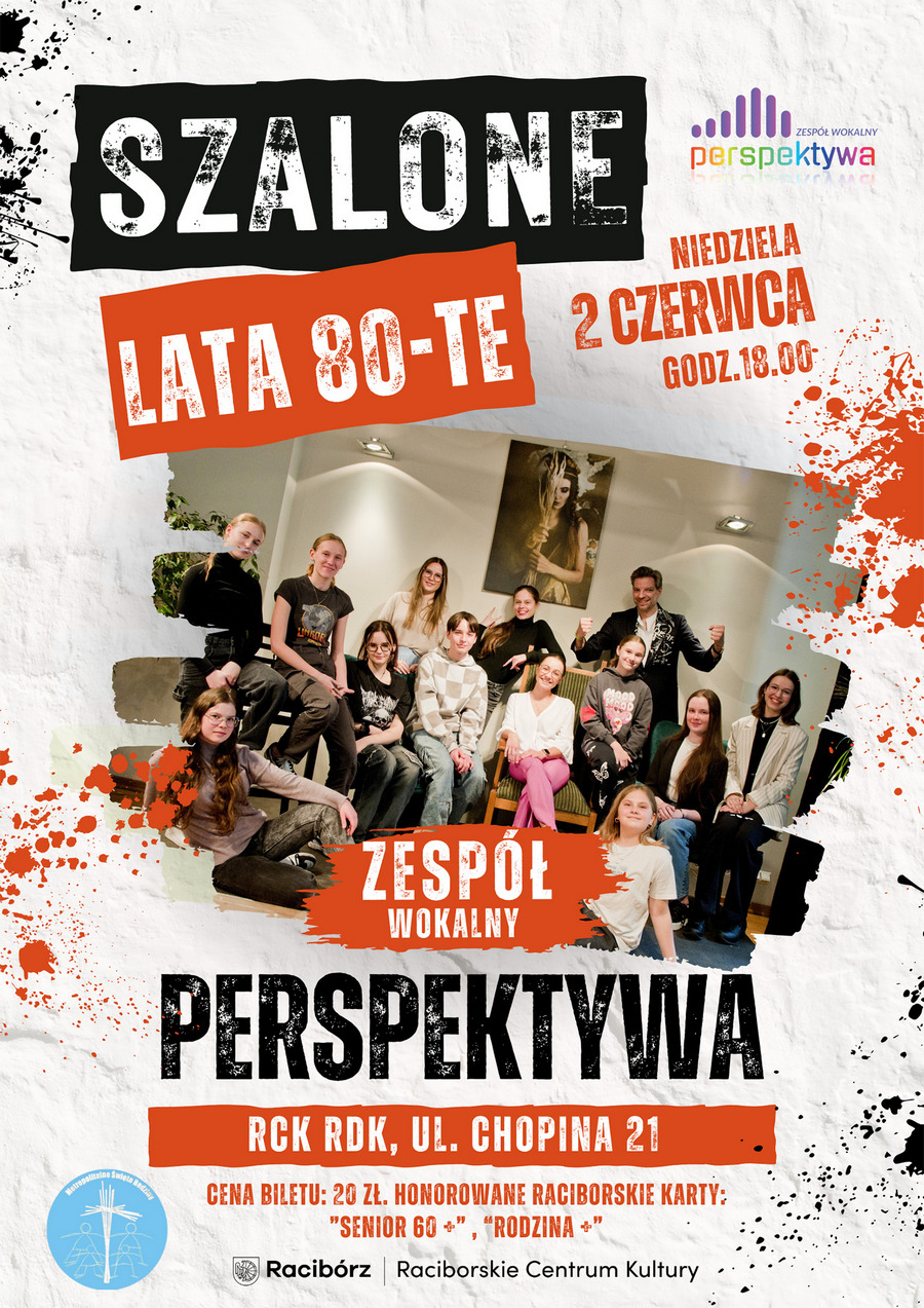 Plakat promujący koncert Perspektywy. Źródło: RCK