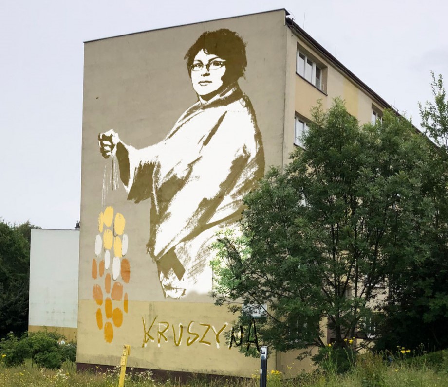 Projekt muralu „Kruszynki”. Fot. Facebook. com