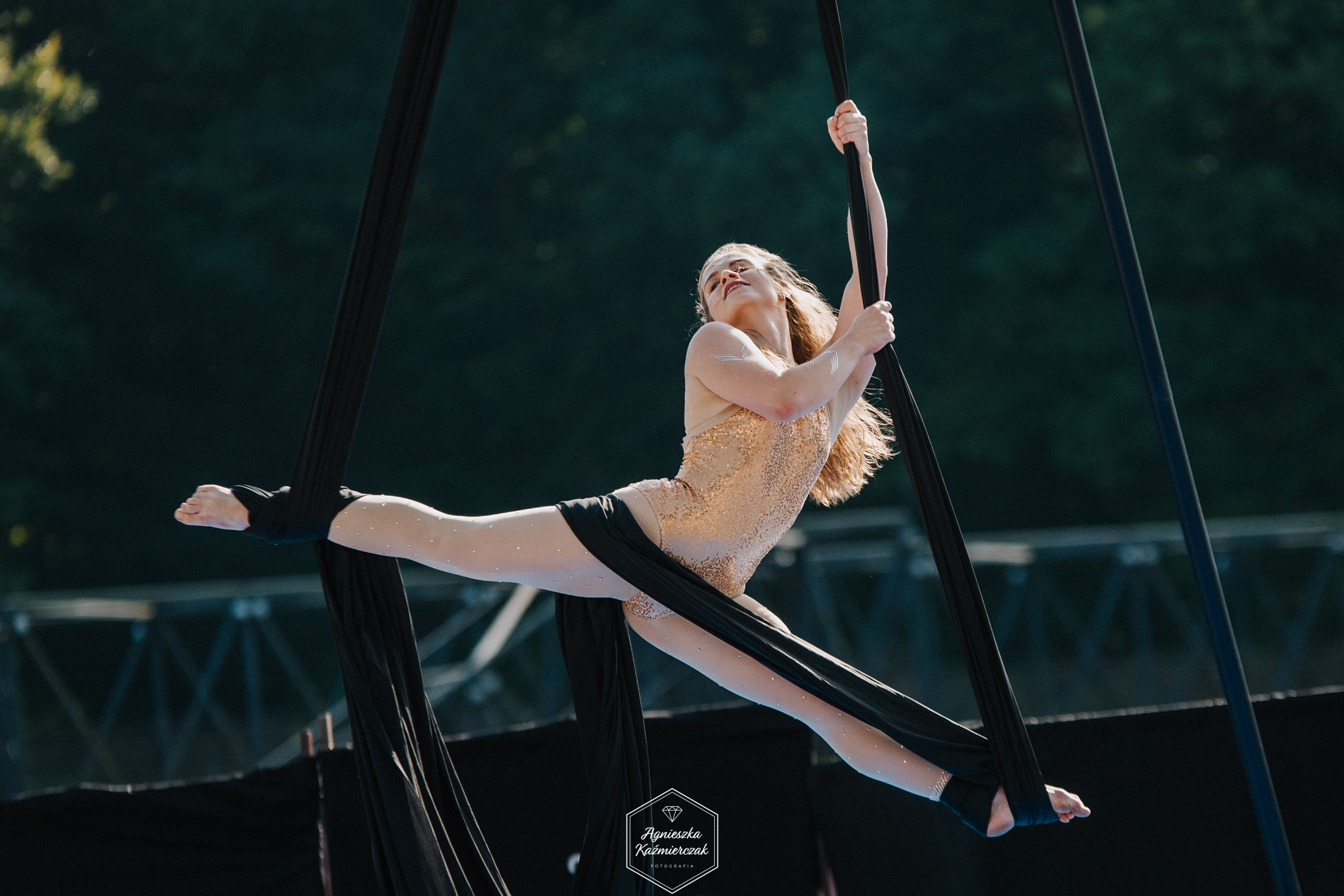 Joanna Białek – szarfa akrobatyczna